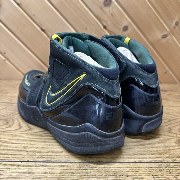 Nike Air Huarache Elite PE Oregon Ducks Away CFM Sample Promo 2006 Size 17 - Picture 4 of 15